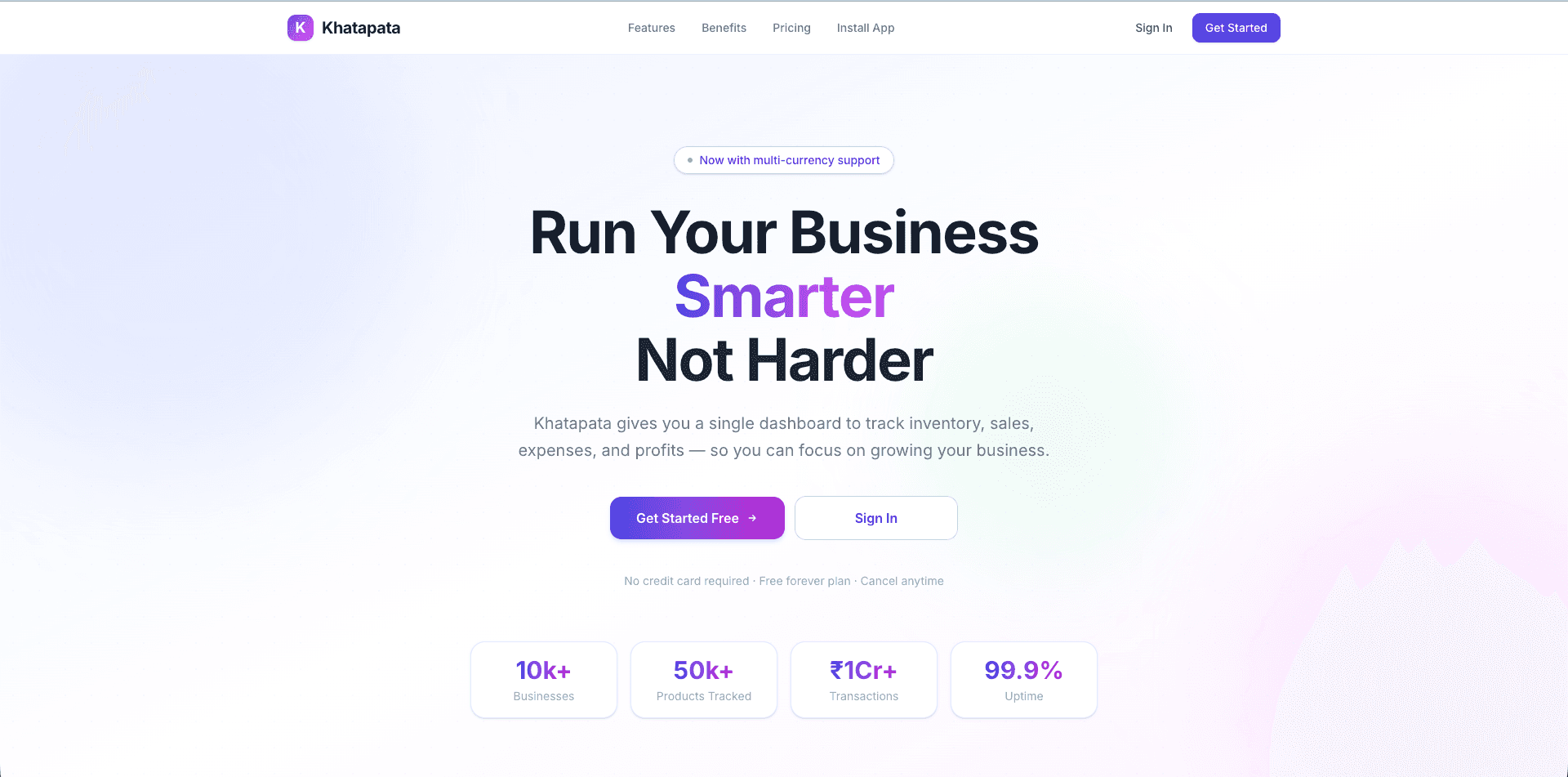 Khatapata — Retail & Inventory Platform